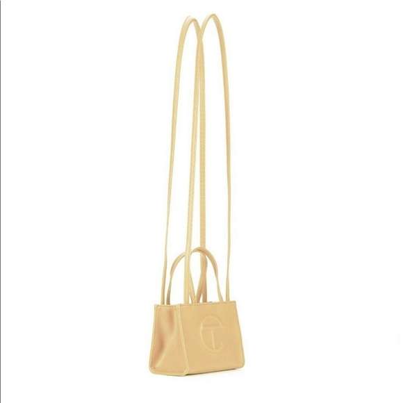 TELFAR Small Cream Shopping Bag RARE COLOR - Picture 2 of 7